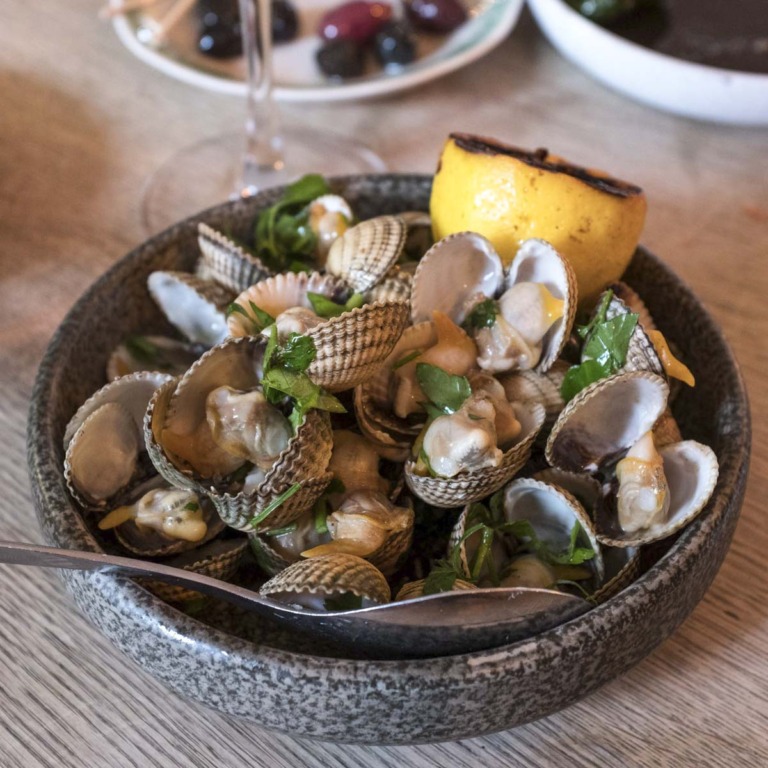 Hjertemuslinger hos MasVino i Klostergade i Aarhus C