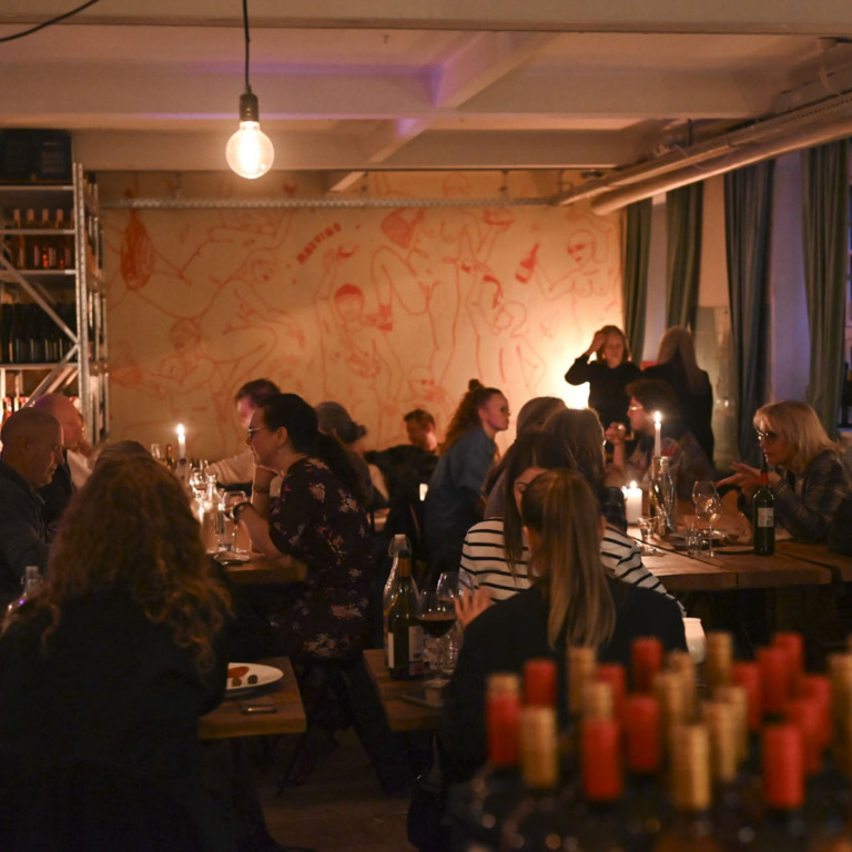 Indretningen hos MasVino i Klostergade i Aarhus C