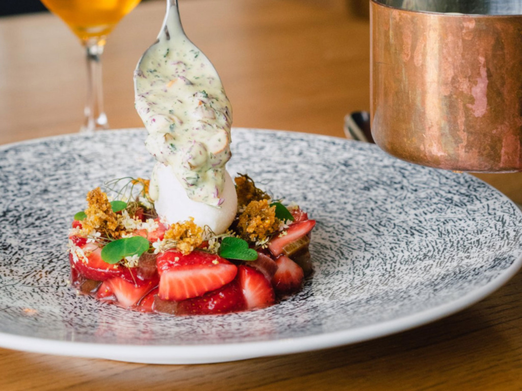 Dessert hos Mir&oacute; i Aarhus