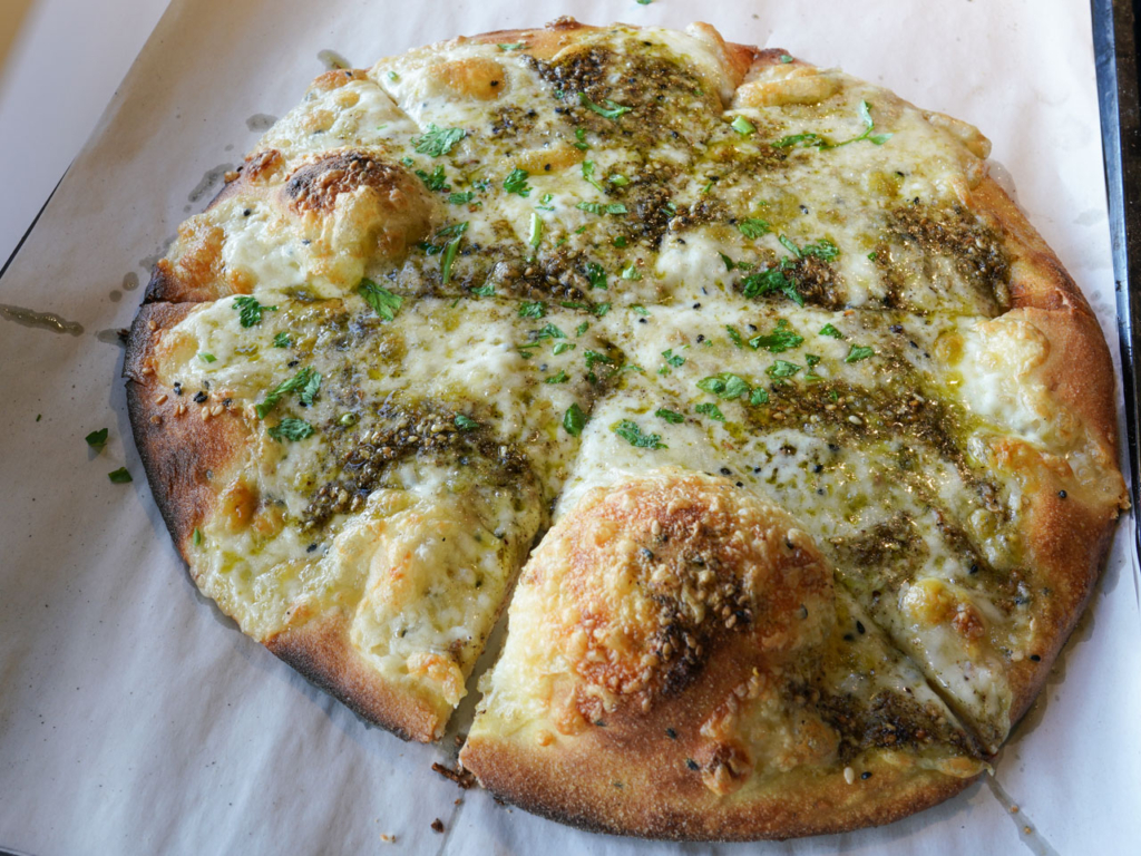 En libanesisk Manushi hos Falafel King i Aarhus - Spiseguiden Aarhus