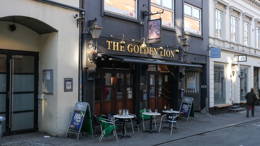 The Golden Lion Pub i Frederiksgade