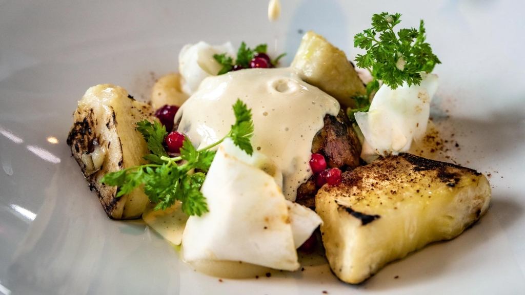 En vegetarret p&aring; Restaurant MellemRum