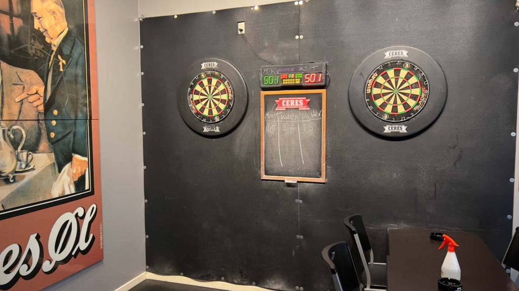 Dartskiverne Hos Anton