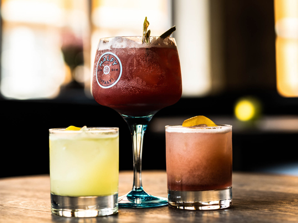 Her er tre forskellige cocktails hos PV &ndash; Kaffe & Cocktails
