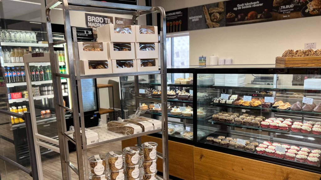 Indretningen hos MIB Bageri på Langenæs