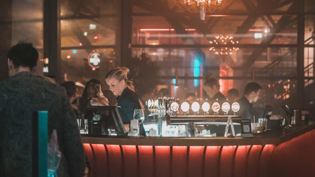 Baren hos Clemens Bar i Aarhus