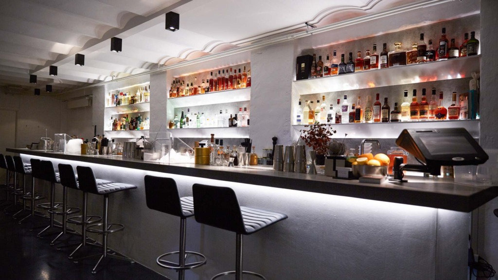 Her ser vi baren hos Gedulgt - byens mest gemte bar