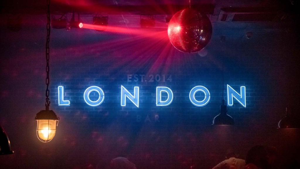 Dansegulvet hos London Bar i Aarhus