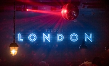 Dansegulvet hos London Bar i Aarhus