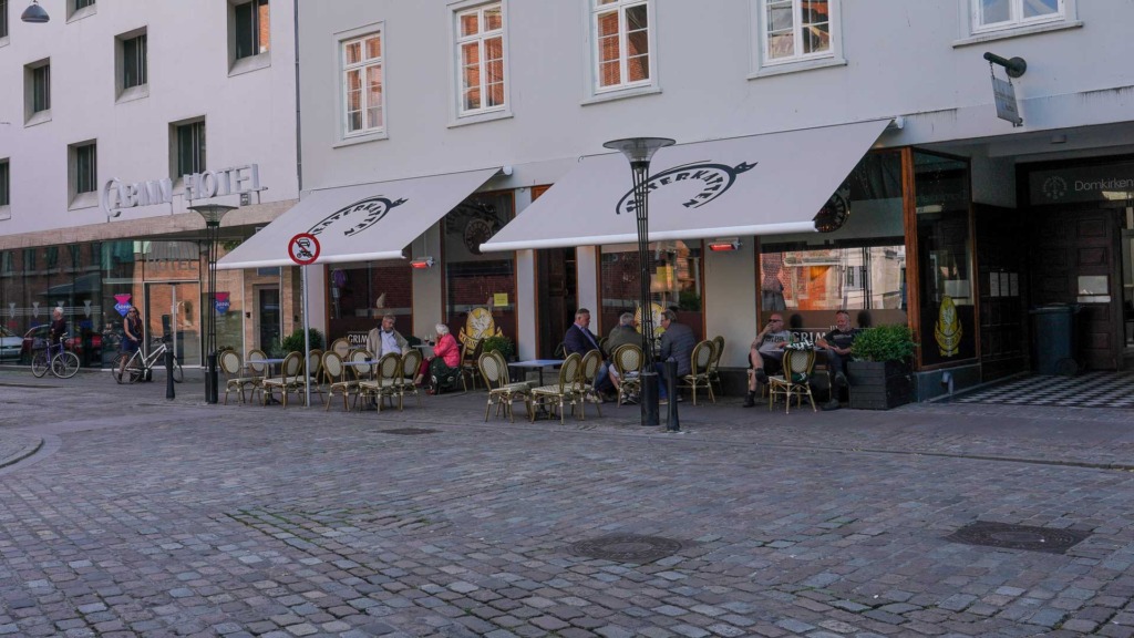 En sommerdag ved Teaterkatten