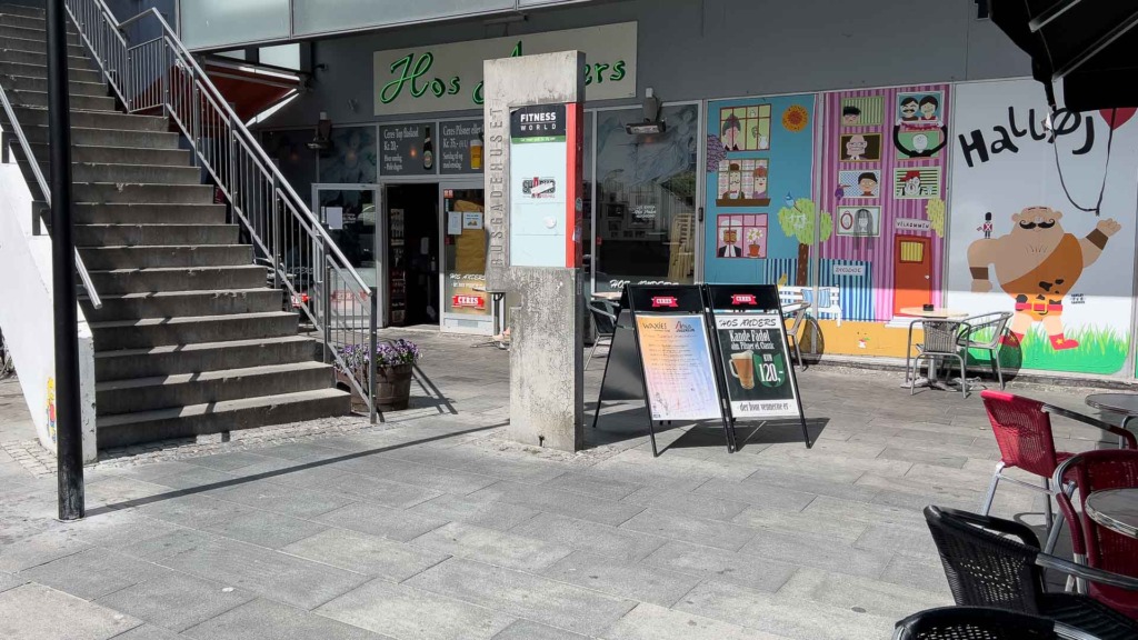 Hos Anders i Frederiksgade ved Telefontorvet i Aarhus