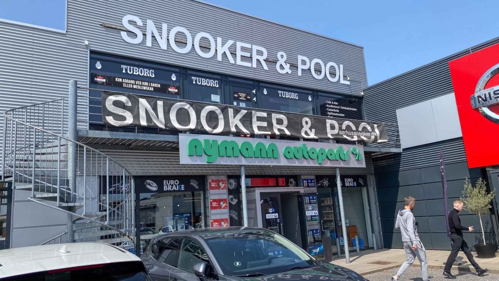 Her ligger Aarhus Snooker & Pool