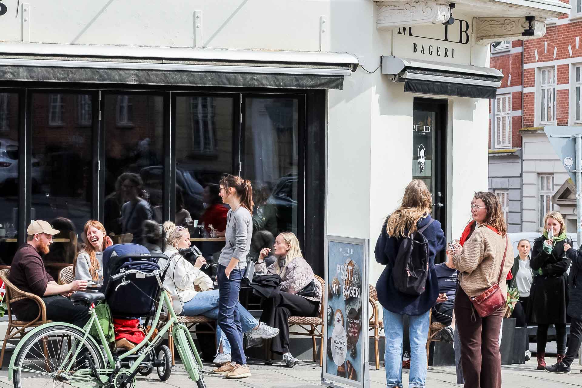 MIBbageri på Trøjborg set udefra