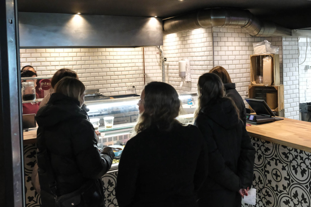 Der som regel mange kunder hos Pita&rsquo;s på Tr&oslash;jborg