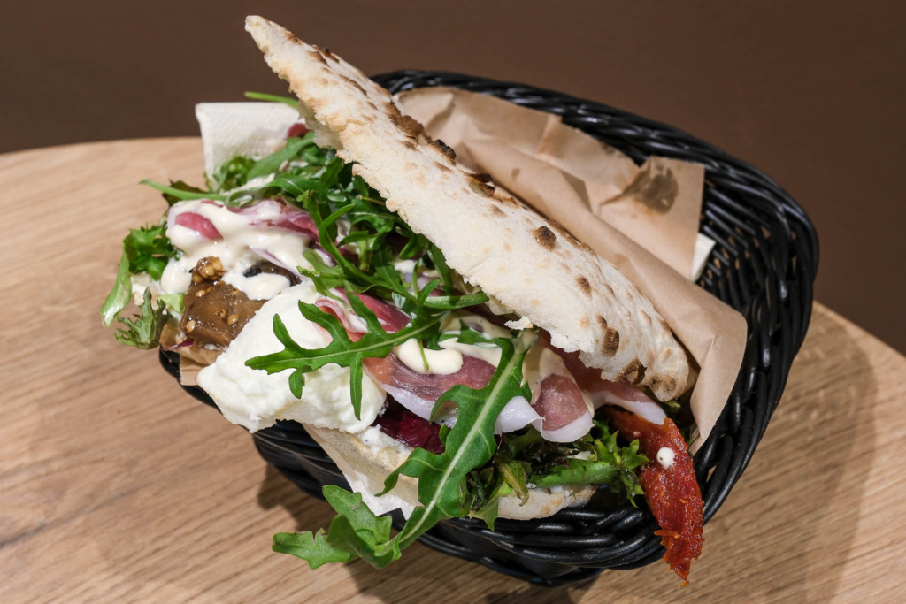 Pita med skinke hos Pita&rsquo;s