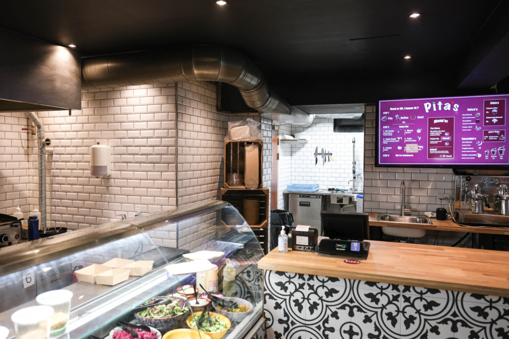 Lokalet hos Pita&rsquo;s på Tr&oslash;jborg