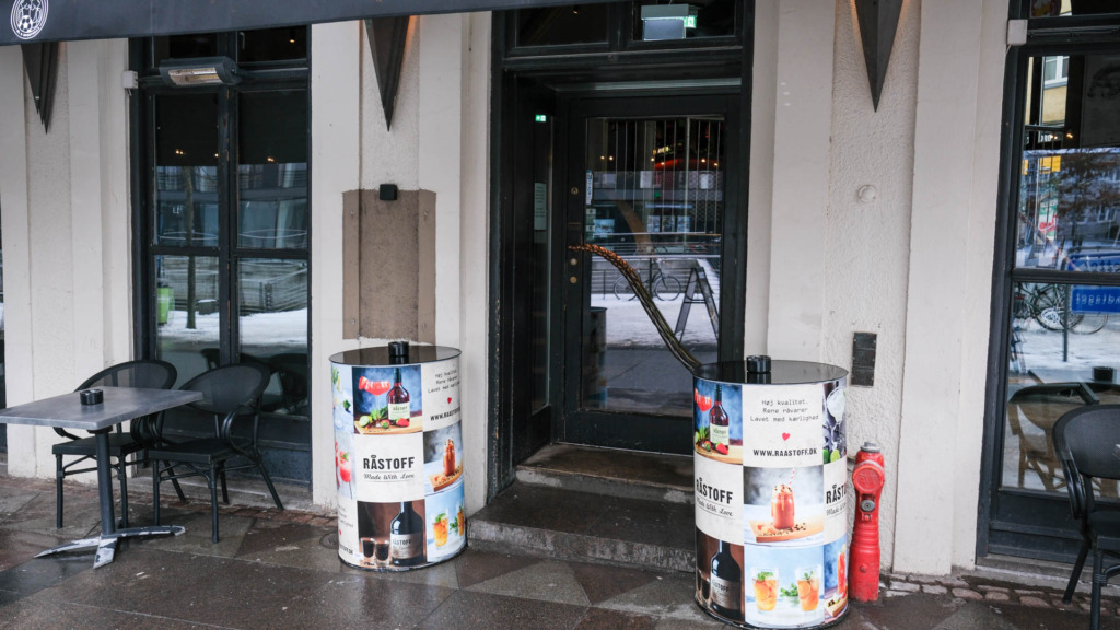 Indgangen til To Kolde ved åen