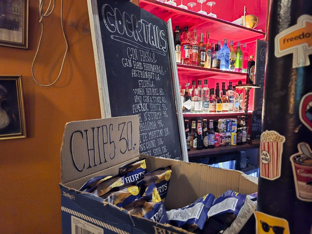 Priser p&aring; cocktails hos Apollon i Aarhus