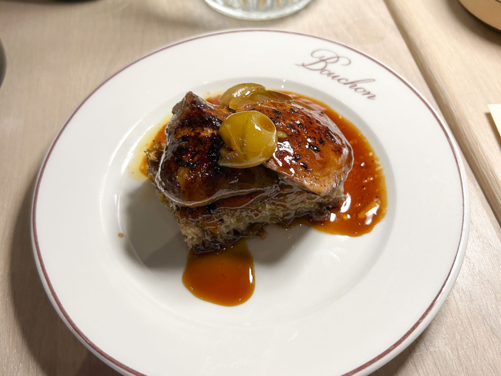 Foie gras hos Bouchon Mad- og Vinbar