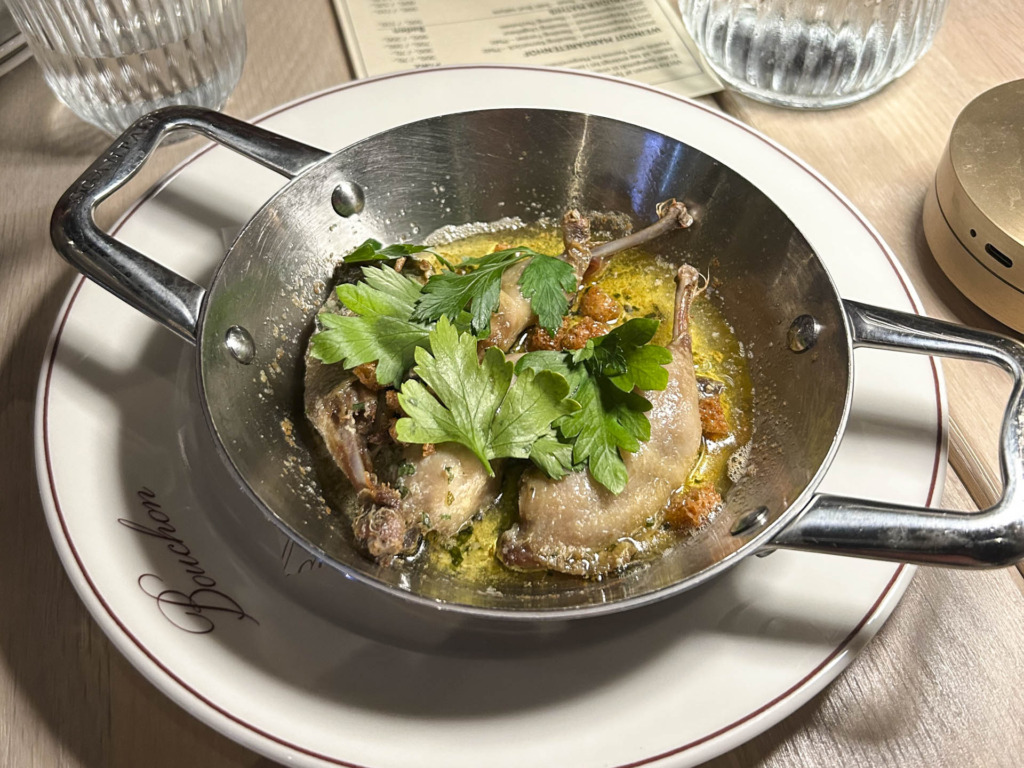 Vagtell&aring;r hos Bouchon Mad- og Vinbar