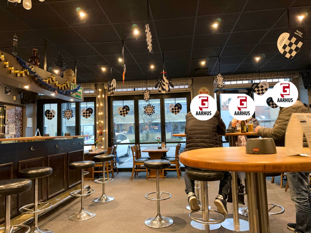 Lidt julestemning hos Rundh&oslash;j Bodega