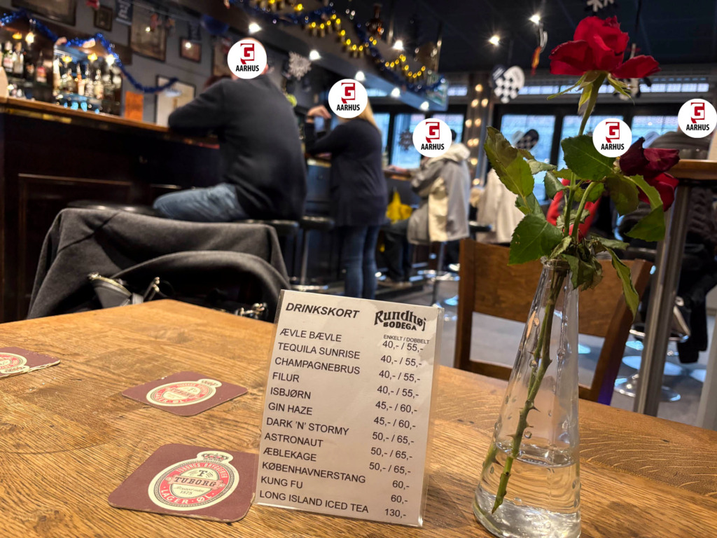 Drinkskort hos Rundh&oslash;j Bodega