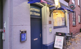 Værtshuset i Nørre Allé i Aarhus set udefra