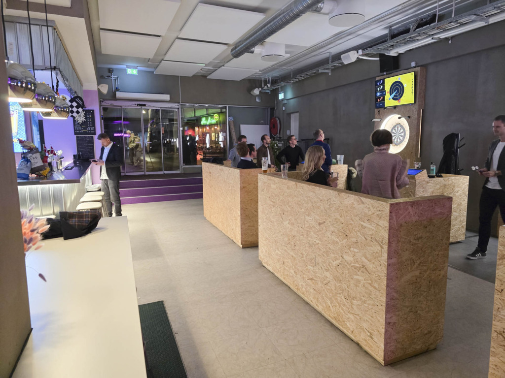 Der er ofte gang i alle baner hos Skor Bar i Aarhus