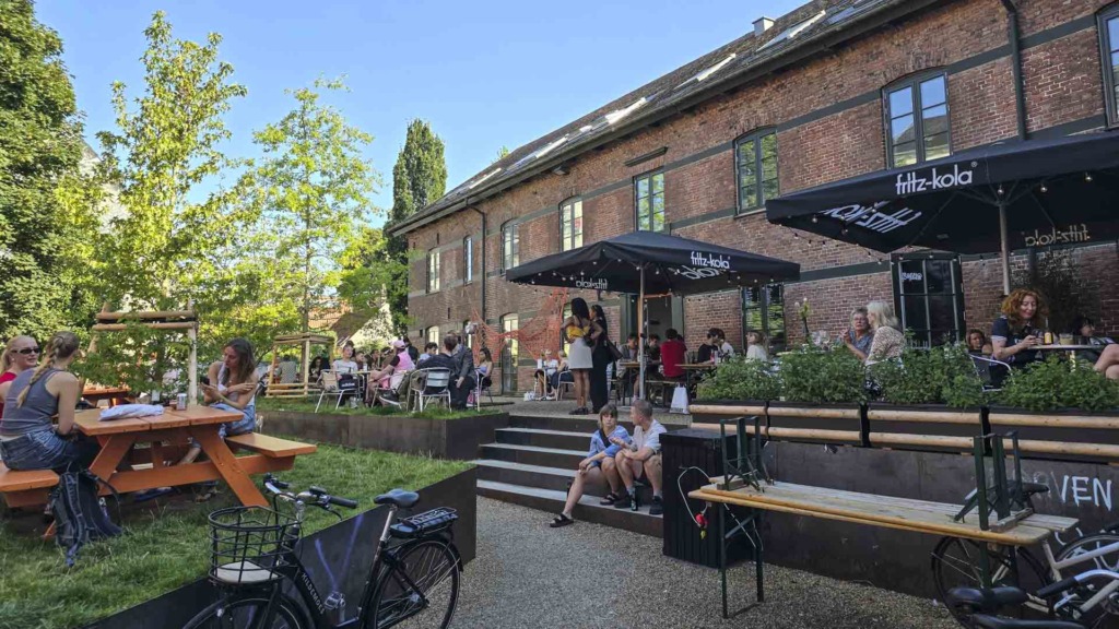 Kulturbodega Bellis ved Hipsterh&oslash;jen i Aarhus