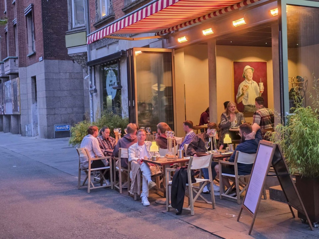 Udeservering hos Å46 ved åen i Aarhus C