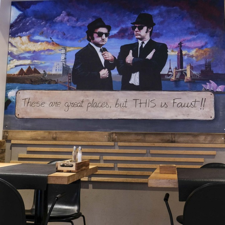 Café Faust ved åen i Aarhus C-3