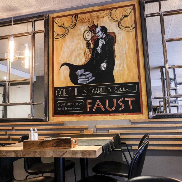 Café Faust ved åen i Aarhus C-4
