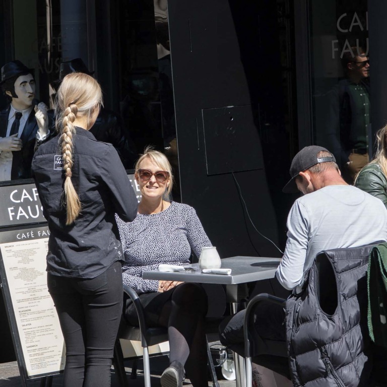 Café Faust ved åen i Aarhus C-8