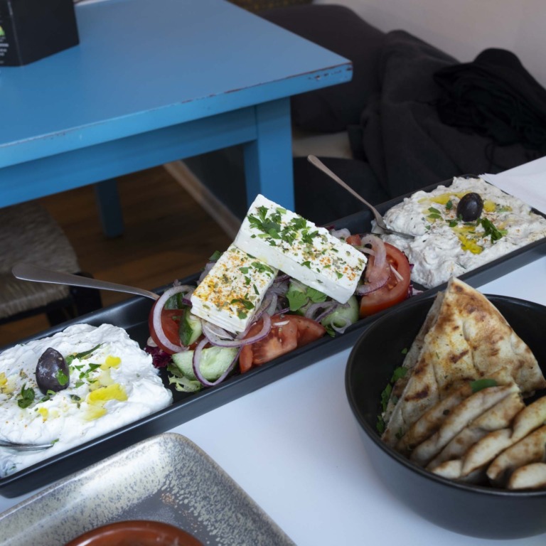 Sevags Gr&aelig;keren og en gr&aelig;sk forret