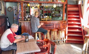 Strygejernet i Ribe er en hyggelig intim bar.