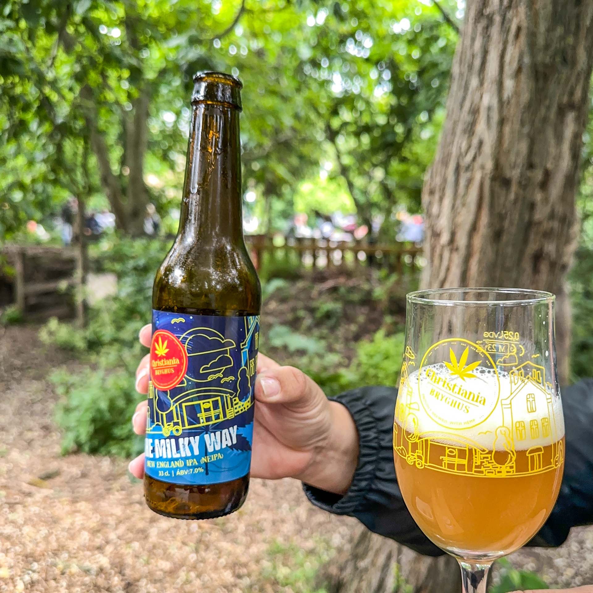 The Milky Way til Christiania Beerwalk.