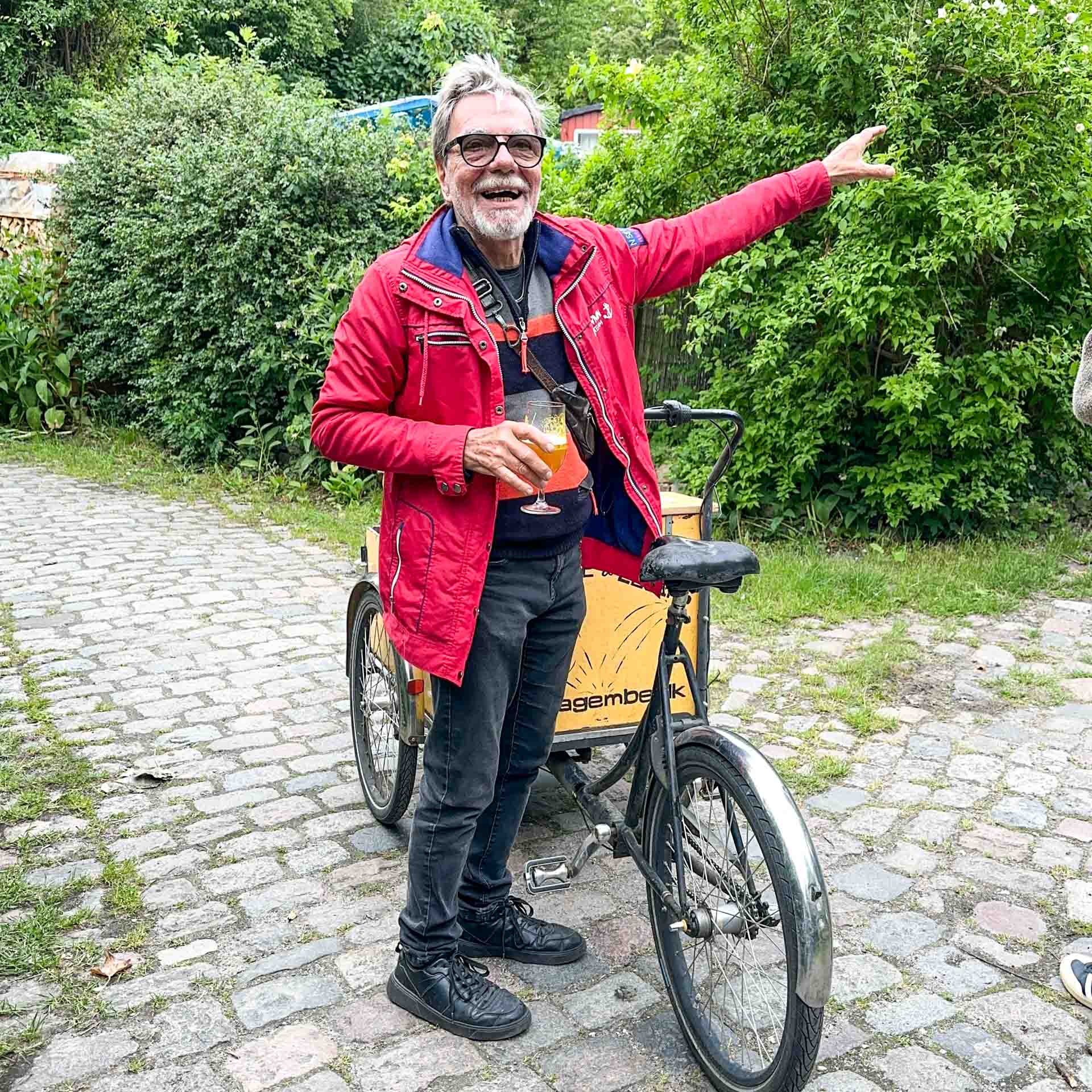 Anders Historiefortæller var vores guide til Christiania Beerwalk.