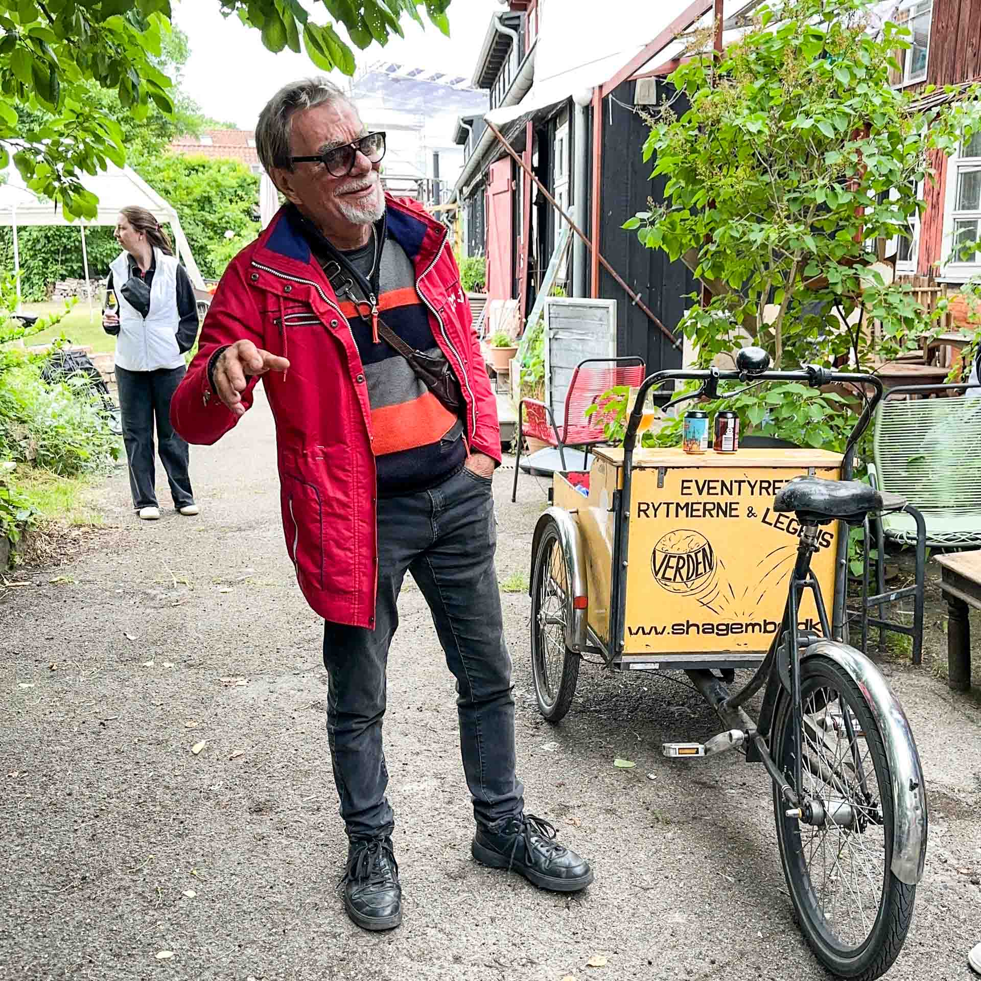Anders historiefortæller har boet på Christiania siden 1981.