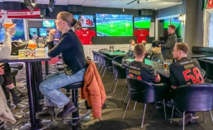 Lucky´s Sports-Bar i Vejle er en sportsbar.