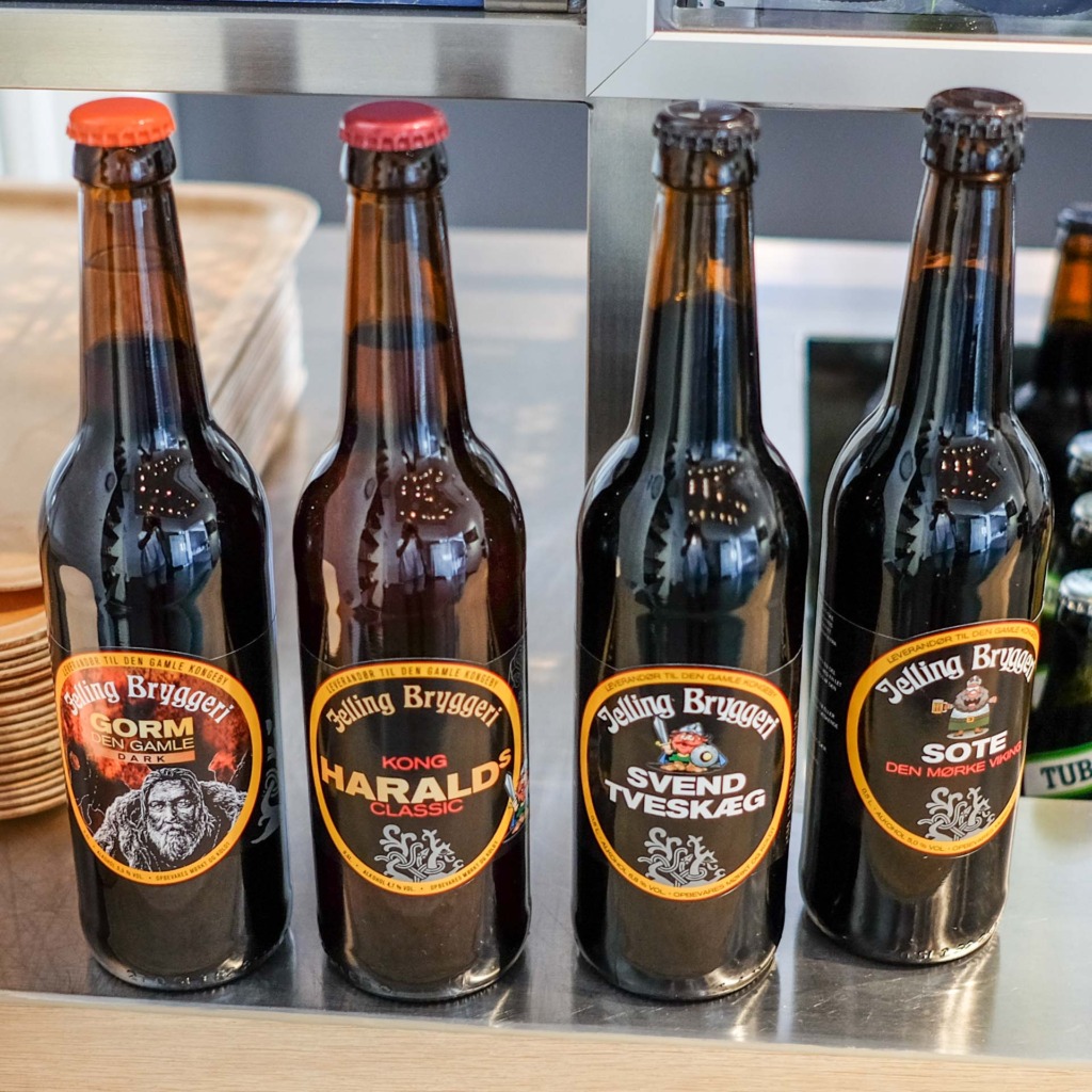 Øl fra Jelling Bryggeri i Jelling.